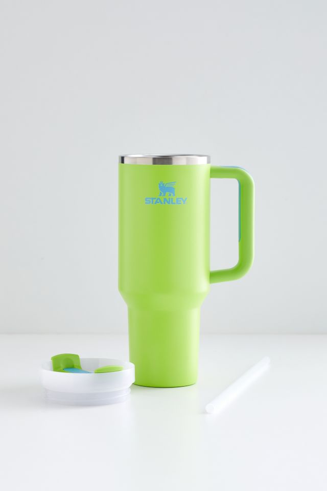 Bright Lime 40 oz Insulated Stainless Steel Travel Tumbler