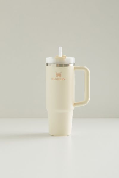 Stanley Flip Straw 30 oz Travel Tumbler In Cream