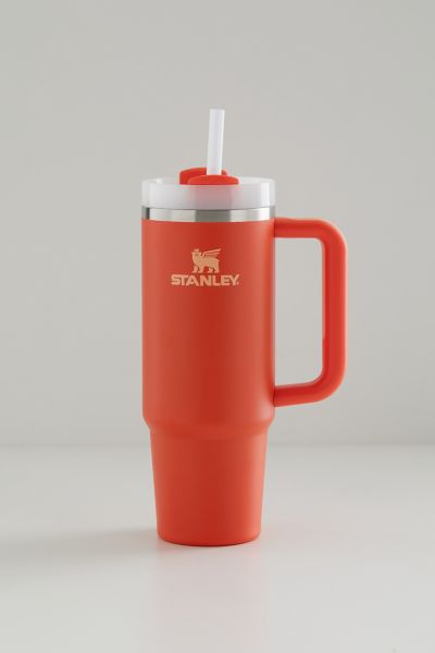 Logo 40 oz. Hanley Straw Handle Tumbler