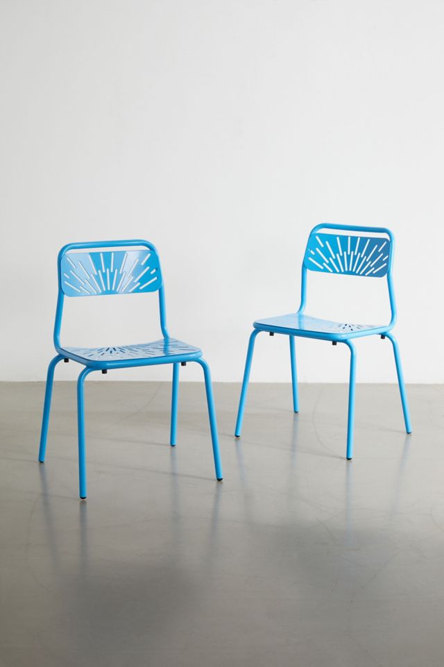 Ebba Metal Indoor/Outdoor Dining Chair - Set Of 2 #1