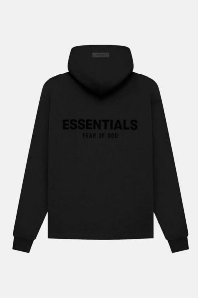 Fear Of God Essentials Relaxed Hoodie Fw22 In Black Multi | ModeSens