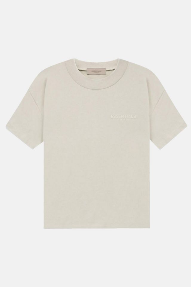 Fear of God ESSENTIALS: Gray Crewneck T-Shirt