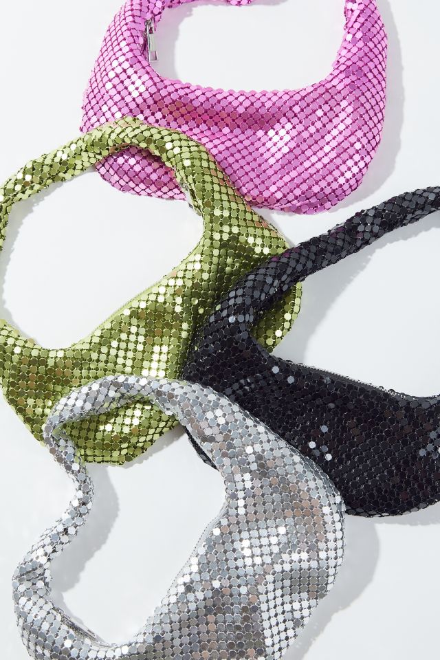 UO Chainmail Crescent Bag #4