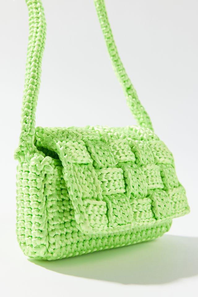 UO Morgan Shiny Knit Bag #4