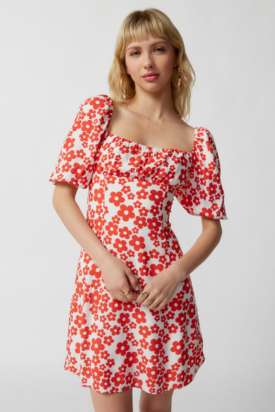 URBAN SOPHISTICATION TWILL MINI DRESS