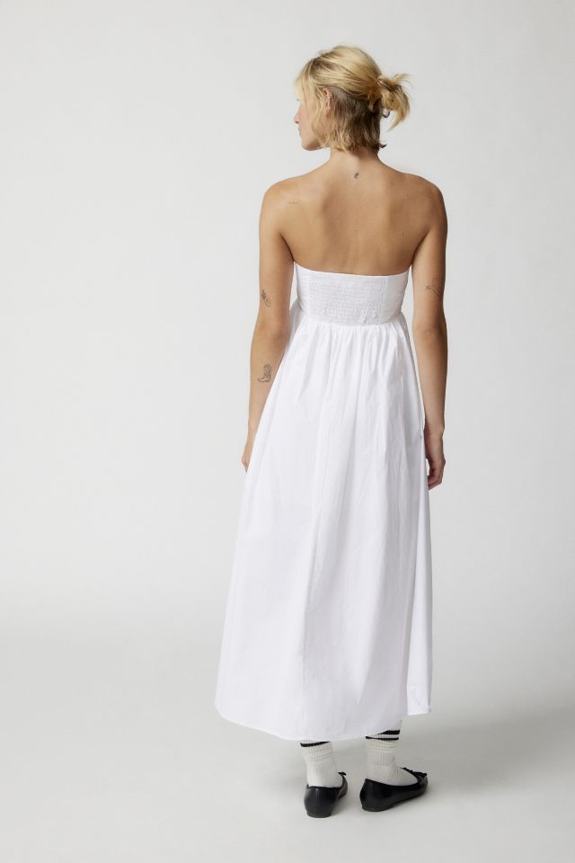 Glamorous Strapless Midi Dress #2