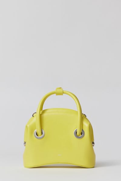 Osoi Circle Mini Shoulder Bag In Washed Deep Yellow