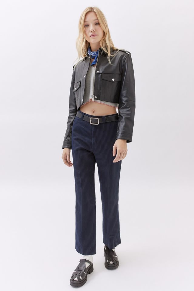 Urban Renewal Vintage Slouchy Pinstripe Suit Pant #4