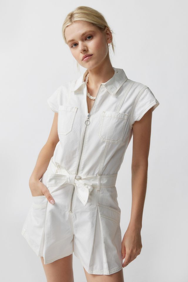 White store utility romper