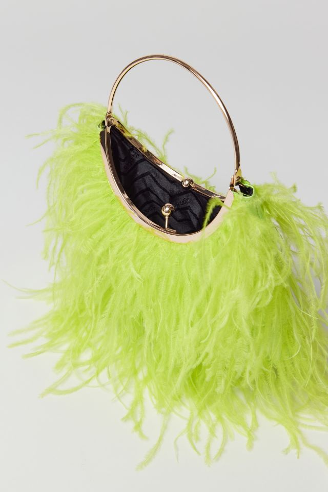 Olga Berg Penny Feathered Frame Bag #4