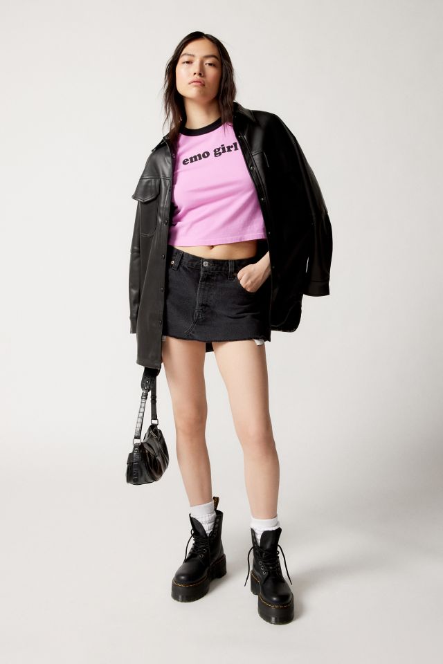 Emo Girl Ringer Tee #1