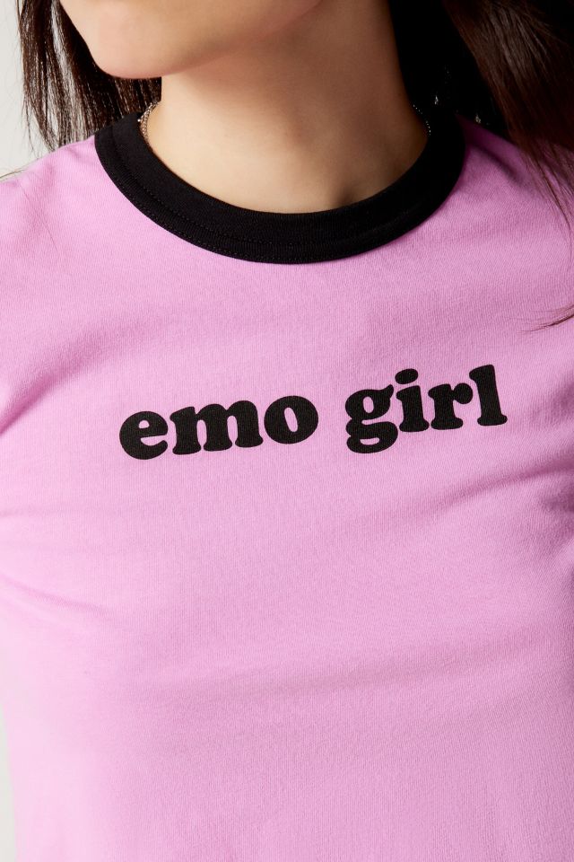 Emo Girl Ringer Tee #2