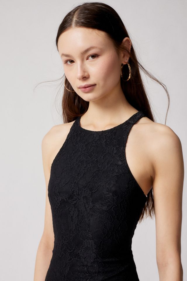Robe midi en dentelle UO Casey #2