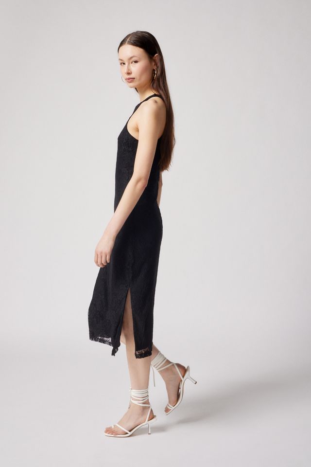 Robe midi en dentelle UO Casey #3