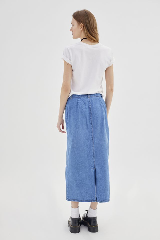 Urban Renewal Remade Grommet Detail Maxi Skirt #1