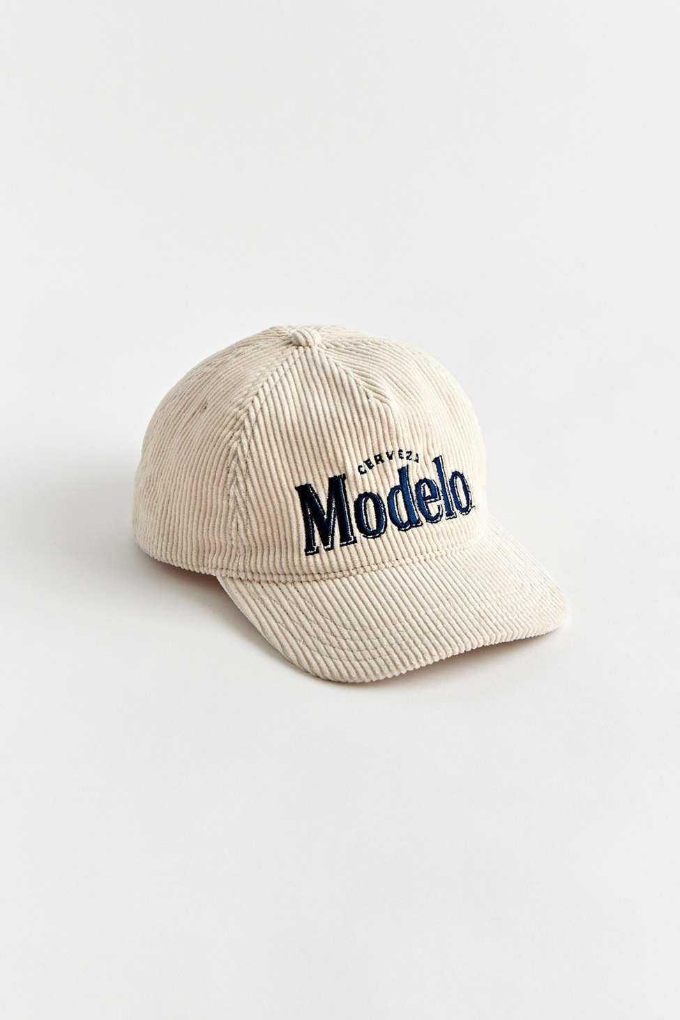 Urban Outfitters Modelo 5-panel Cord Snapback Hat In Cream, Men's At