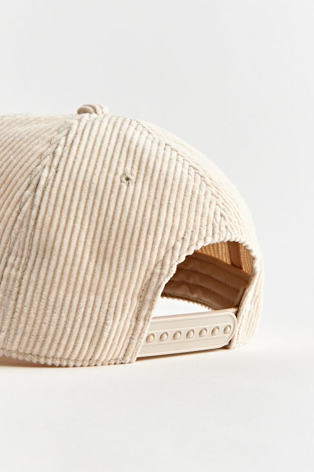 Casquette Snapback en Velours Côtelé à 5 Panneaux Modelo #3
