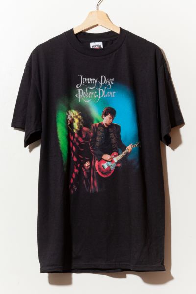 Vintage 1990s Deadstock Jimmy Page Robert Plant Tour T-Shirt