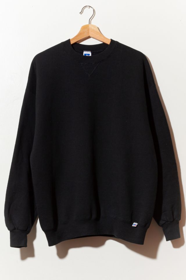 Black russell sweatshirt sale