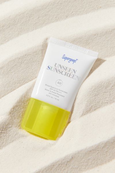SUPERGOOP ! UNSEEN MINI SPF 40 SUNSCREEN IN ASSORTED AT URBAN OUTFITTERS