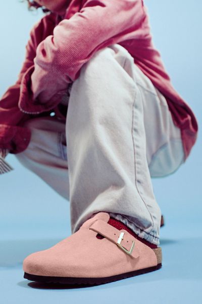 Pink birkenstock clogs clearance