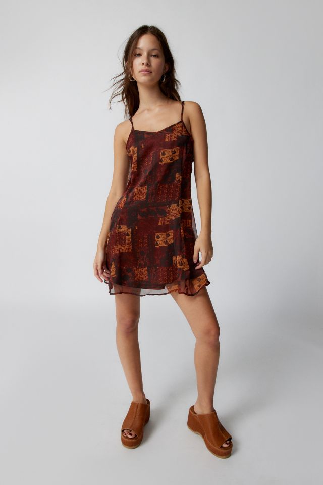 Daisy Street Chiffon Printed Mini Dress #1