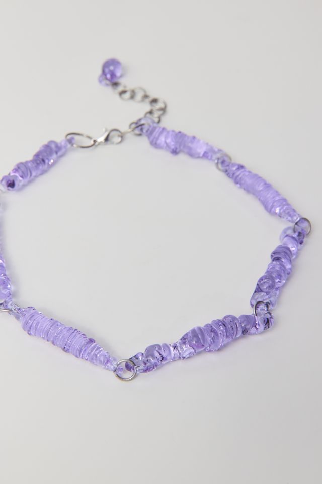 Collier ras du cou en verre stalagtite Levens Jewels #1