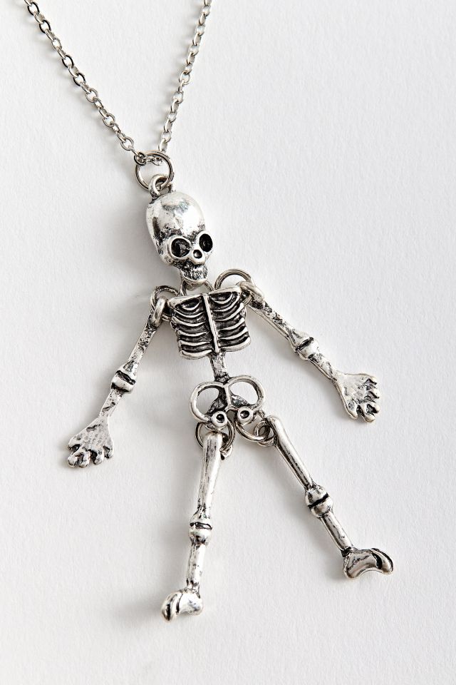 Skeleton Pendant Necklace #1
