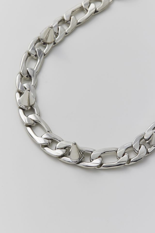 Collier Ras-de-Cou Méga Chaîne à Pointes #1