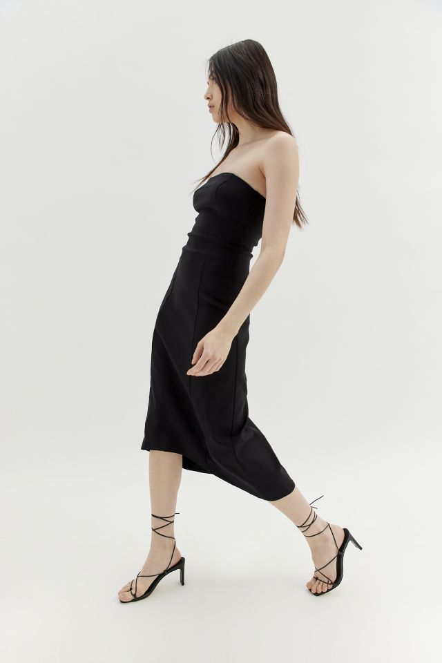 Motel Bellini Strapless Midi Dress #2