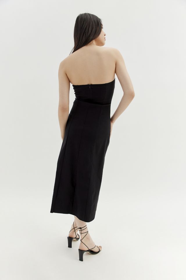 Motel Bellini Strapless Midi Dress #3