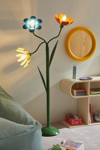Urban Outfitters Bouquet Floor Lamp In Multi