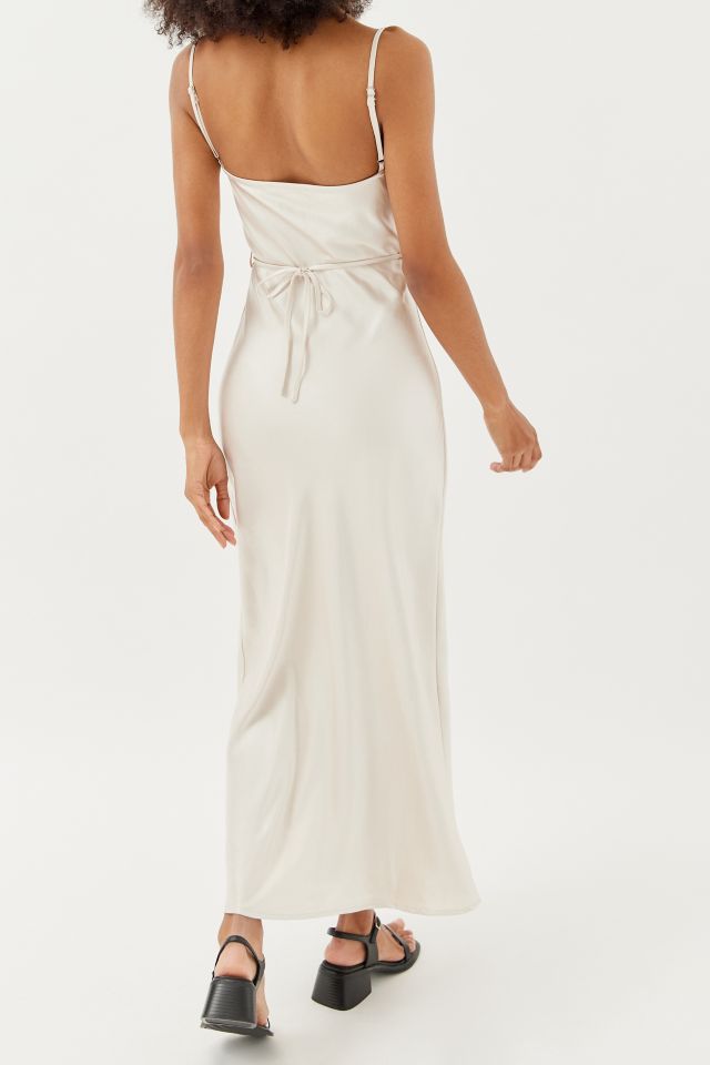 Robe Midi en Satin Motel Padil #4