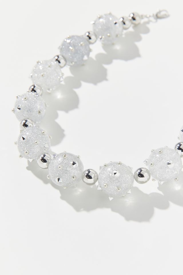 Collier scintillant de boules Zenon #1