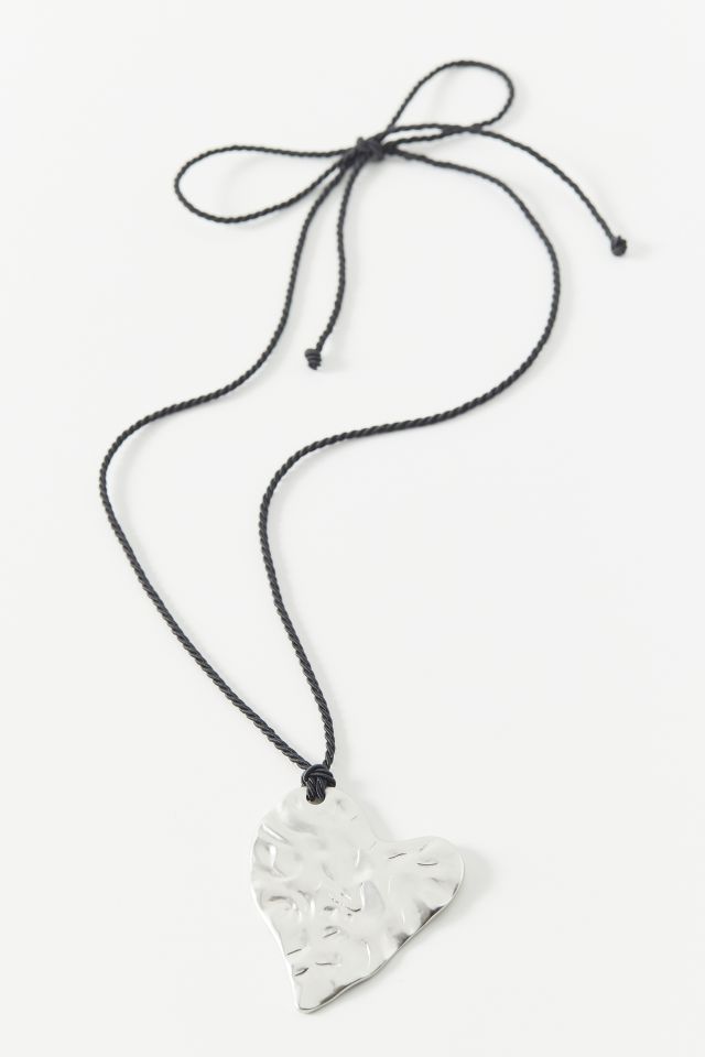 Anette Heart Corded Necklace #3