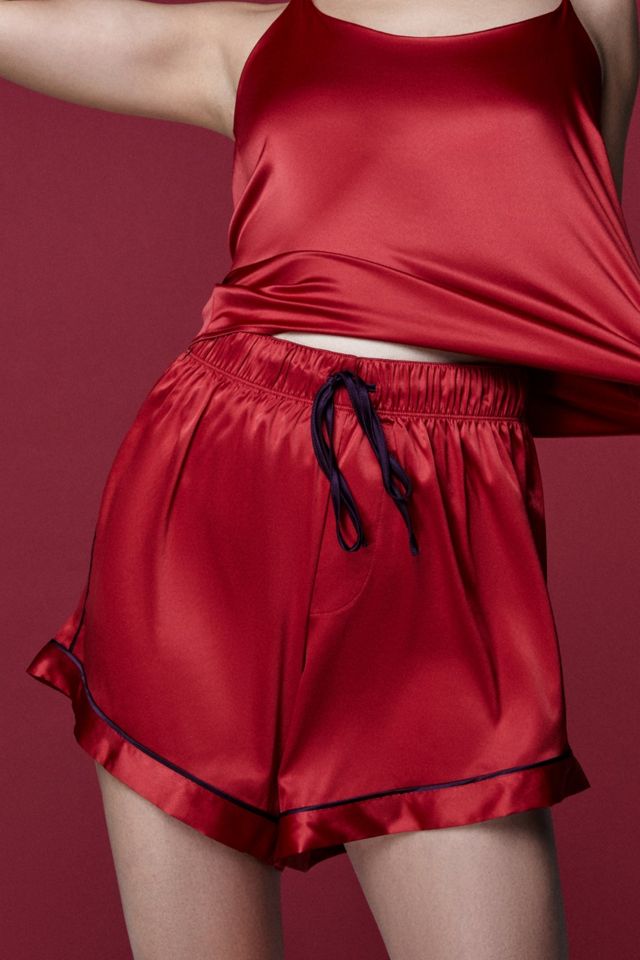 Parade Luxe Satin Easy Sleep Short | Urban Outfitters