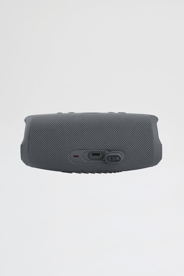 Gray Portable Waterproof Bluetooth Outdoor Speaker with Powerbank