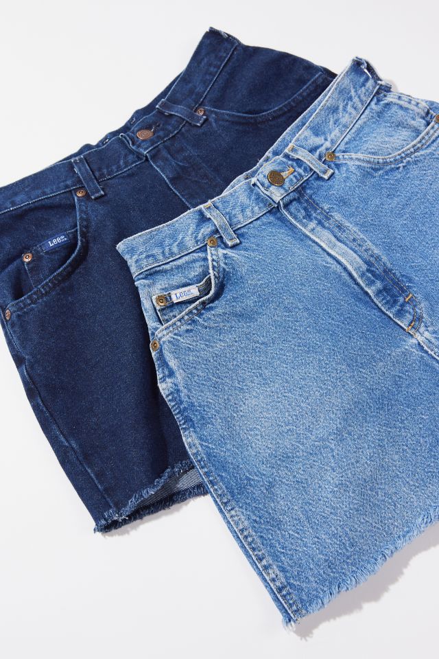 Short Mom en Denim Lee Refait Urban Renewal #1