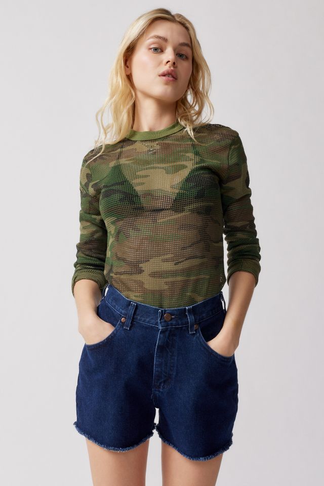 Short Mom en Denim Lee Refait Urban Renewal #3