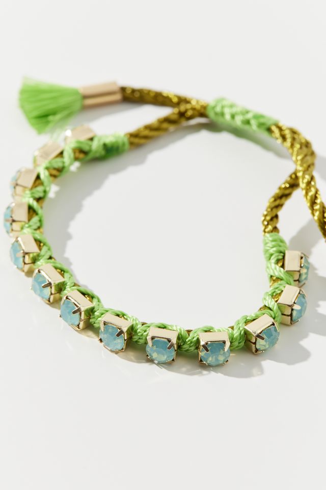 Bracelet Cordé Strass #2