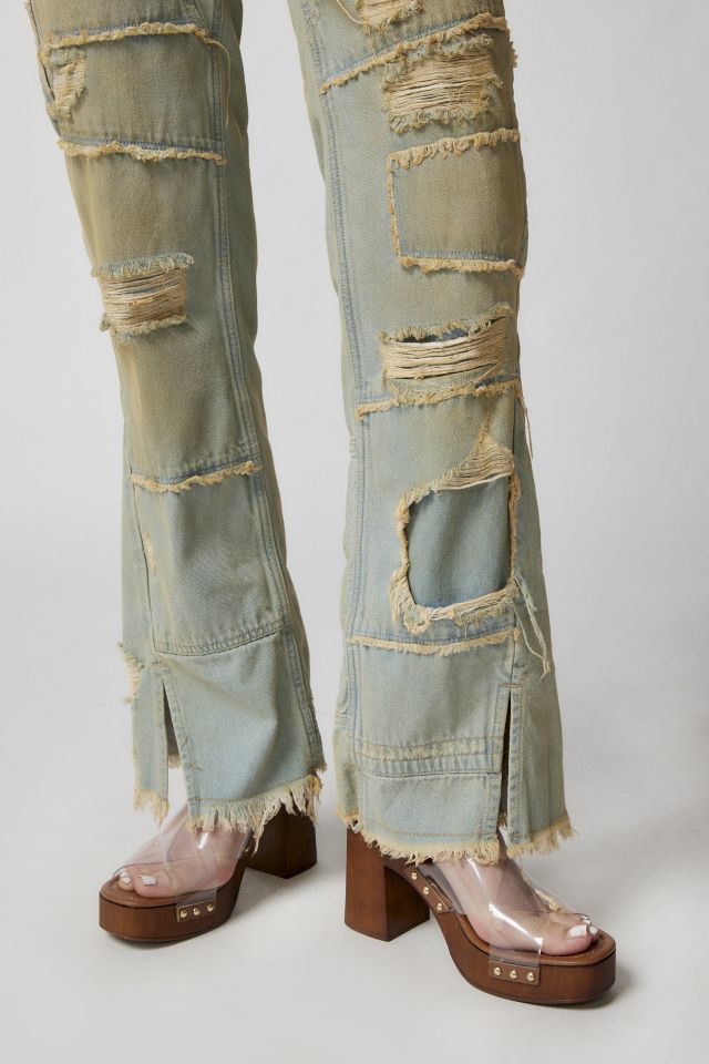 BDG Extreme Destroyed Bootcut Jean #3