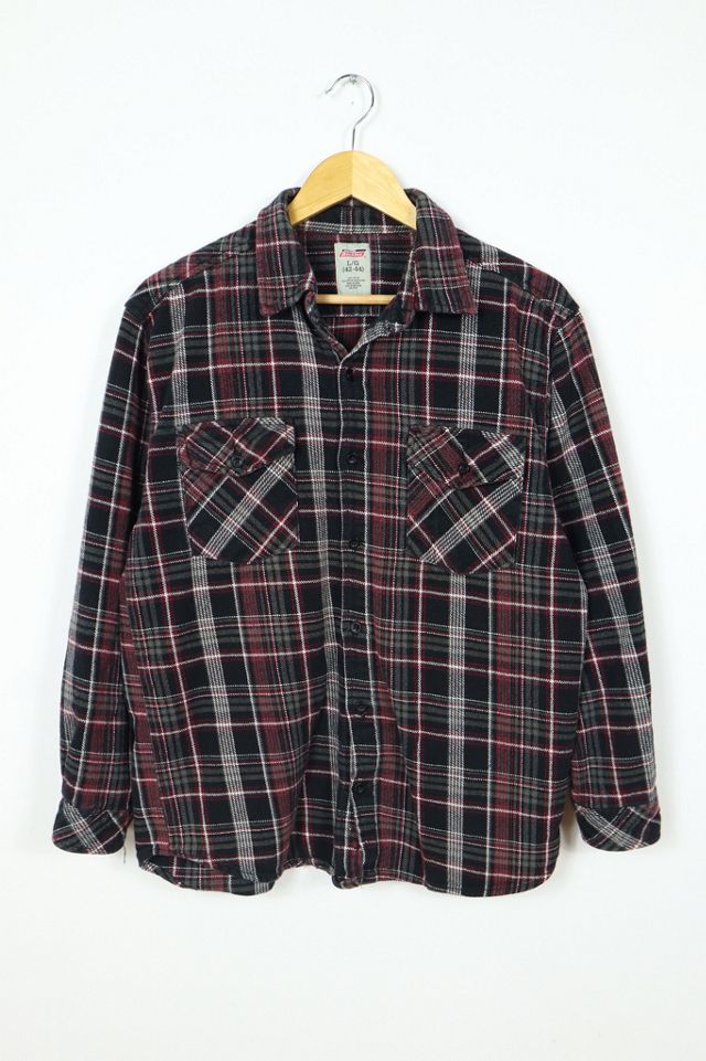 Vintage Dickies Heavyweight Plaid Button-Down 02 | Urban Outfitters