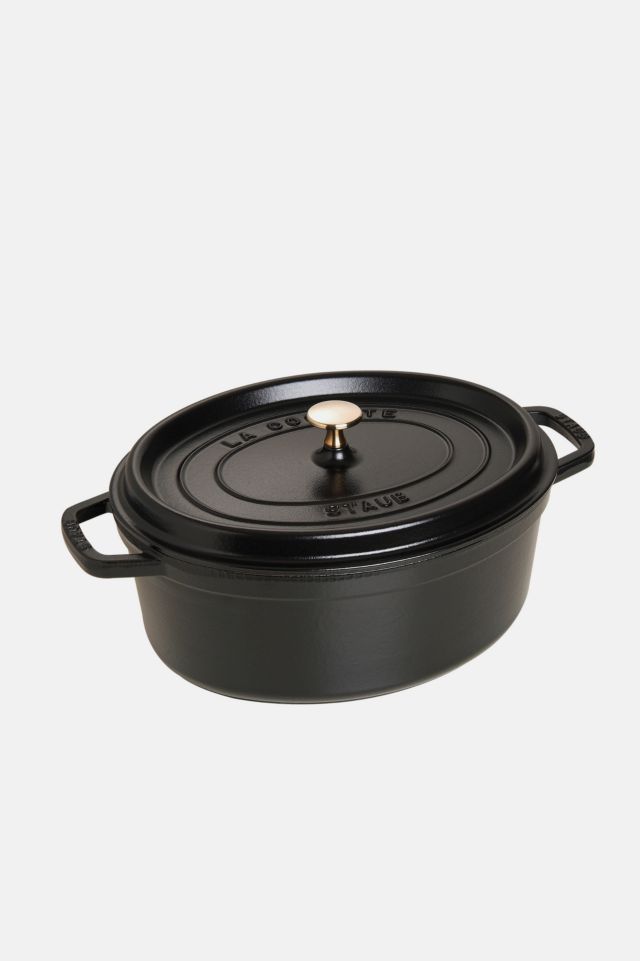 Staub Cocotte Oval 33cm Black