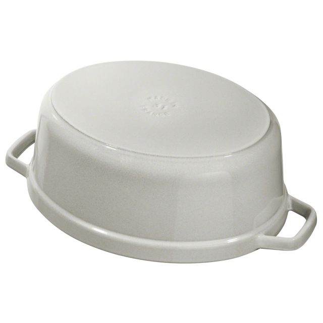 Staub Cast Iron Oval 5.75-quart Cocotte Dutch Oven Made in France #4