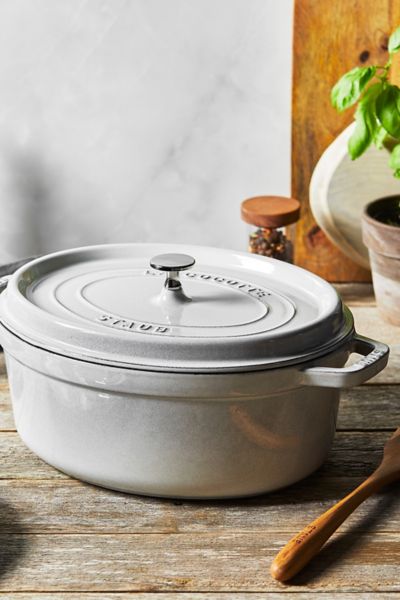 Staub Cast Iron Oval 5.75-quart Cocotte Dutch Oven Made in France