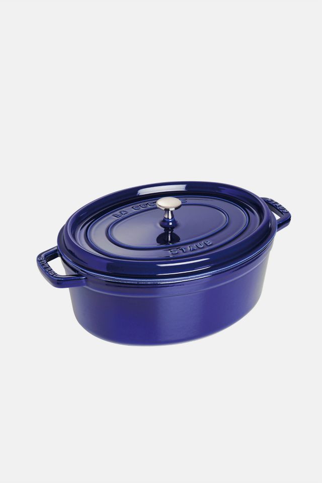 Staub Cast Iron Oval 5.75-quart Cocotte Dutch Oven Made in France #2