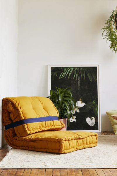 Urban Outfitters Rohini Daybed Cushion In Dark Yellow At