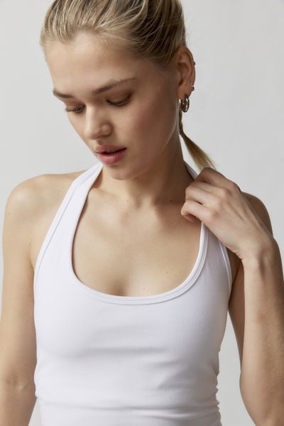BEYOND YOGA WELL ROUNDED HALTER TOP