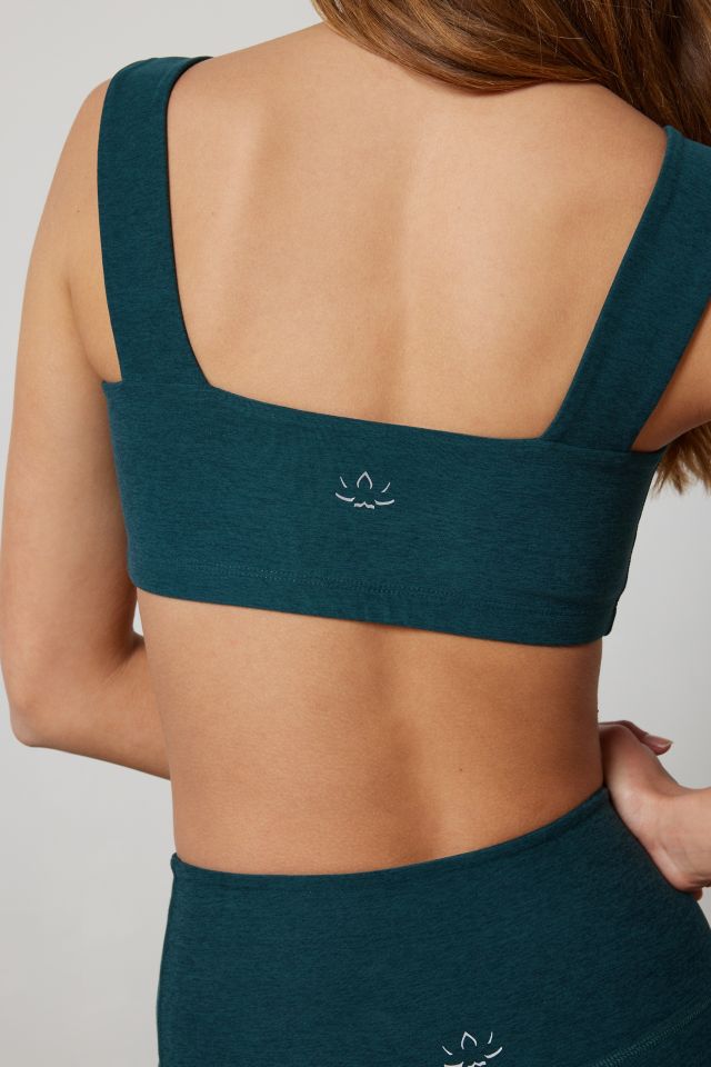 Urban Outfitters Beyond Yoga Spacedye Square Neck Cropped Bra Top