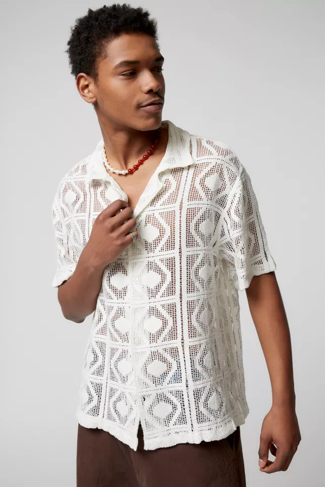 urbanoutfitters.com | BDG Eli Cotton Lace Shirt